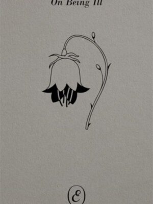 On Being Ill